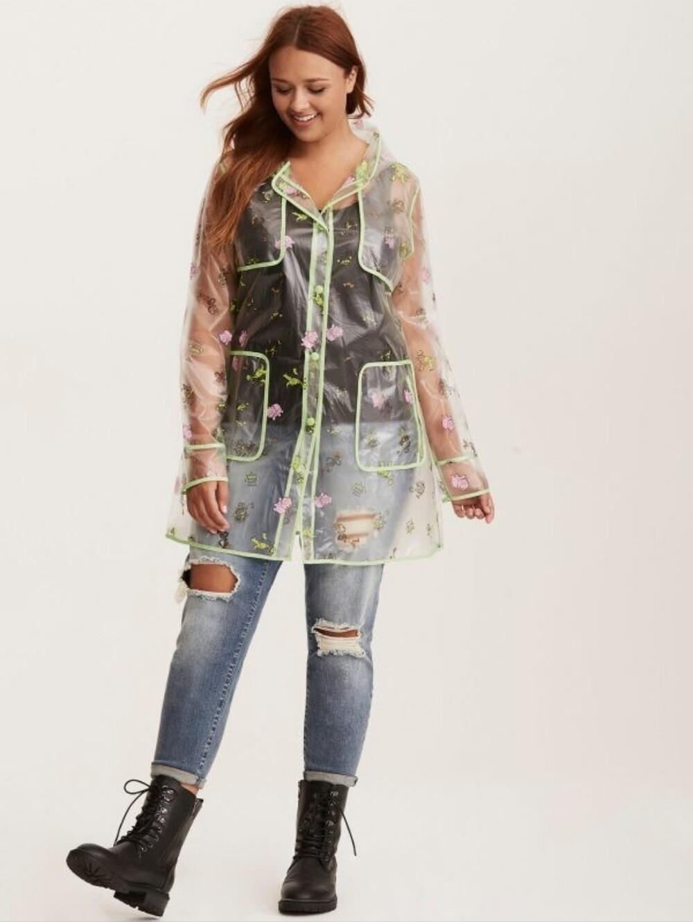 Torrid Disney Toy Story Vinyl Rain Trench Jacket Plus 2
